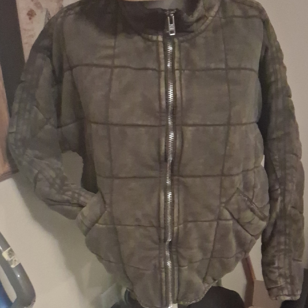 Free People Olive Green Jacket